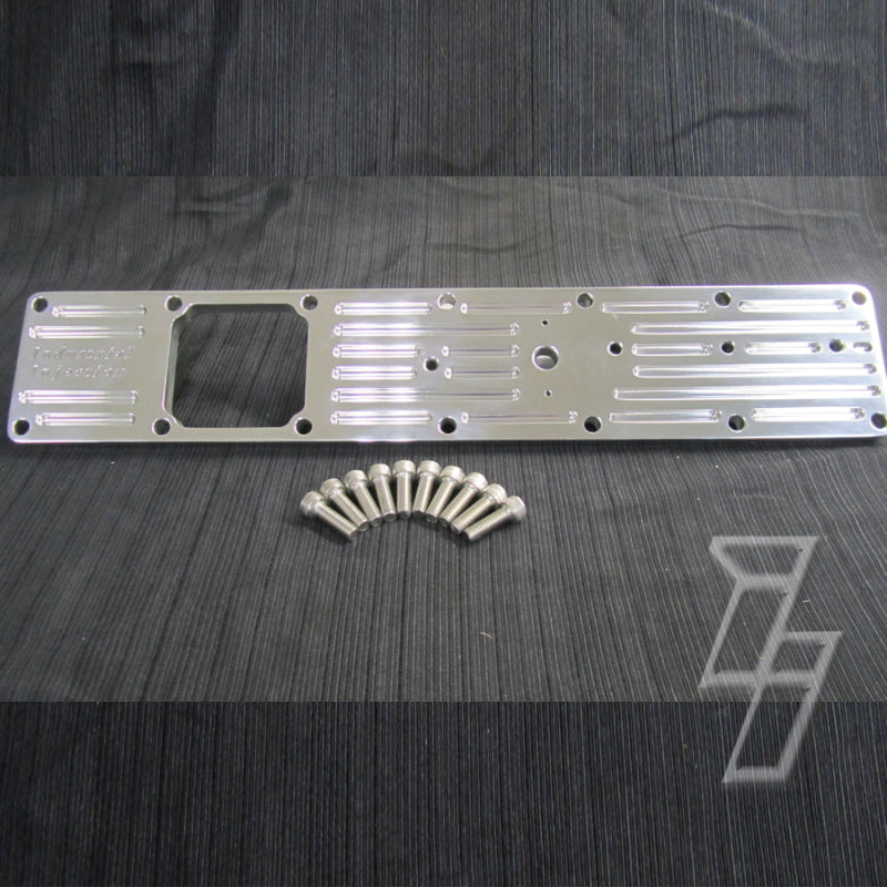 Industrial Injection 89-98.5 Dodge Cummins 5.9l PDM Billet Intake Plate Polished PDM By - My Store