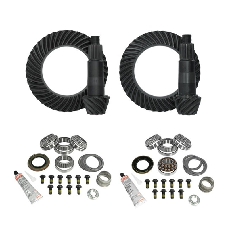 Yukon Gear & Install Kit Package for Jeep Rubicon JL/JT w/D44 Front & Rear in a 5.13 Ratio - Mammoth Racing -