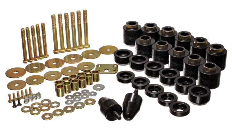 Energy Suspension 1in Black Body Lift Kit - My Store