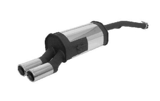 Remus 2002 Ford Fusion 1.4L TDI Axle Back Exhaust - Mammoth Racing -