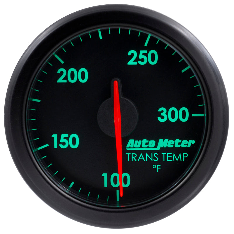Autometer Airdrive 2-1/6in Trans Temperature Gauge 100-300 Degrees F - Black - My Store