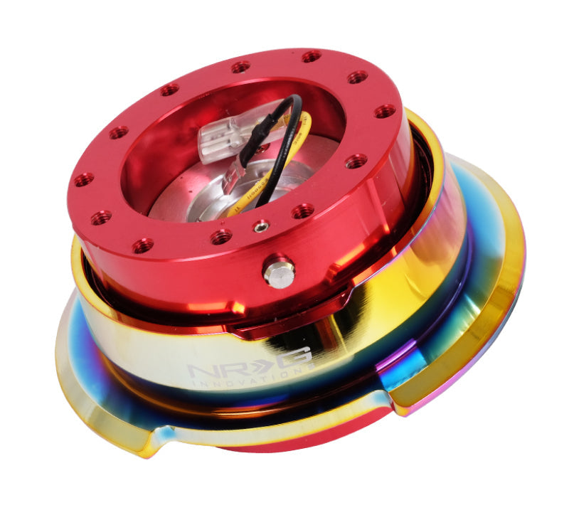 NRG Quick Release Gen 2.8 - Red Body / Neochrome Ring - My Store