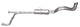Gibson 04-09 Nissan Titan LE 5.6l 2.5in Cat-Back Dual Sport Exhaust - Stainless - Mammoth Racing -