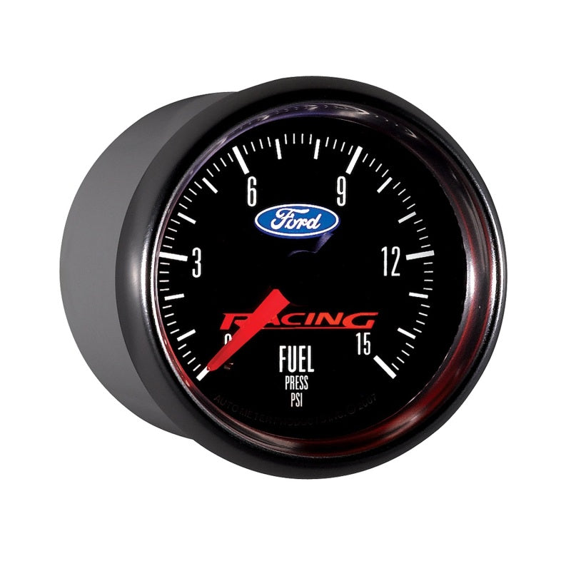 Autometer Ford Racing 52mm Digital Stepper Motor 15psi Fuel Pressure Gauge - My Store