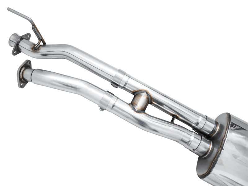 AWE 16-22 Toyota Tacoma 0FG Catback Exhaust w/ BashGuard - Dual Diamond Black Tips - My Store