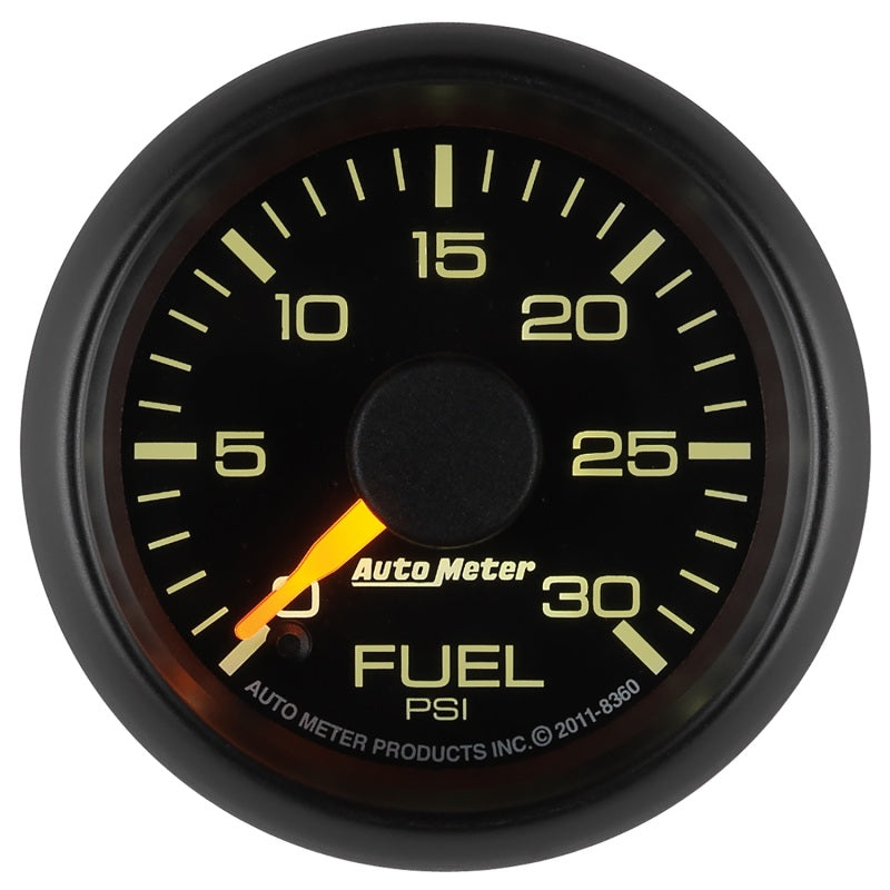Autometer Factory Match Chevy 2-1/16in FSE 0-30 PSI Fuel Pressure Gauge - My Store