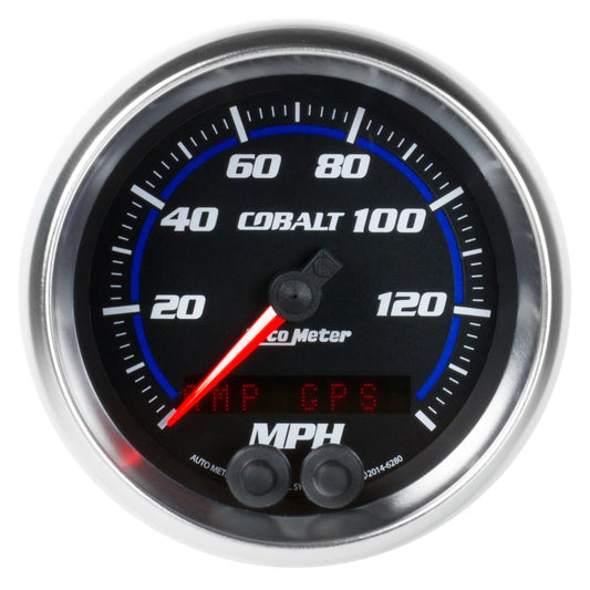 Autometer Cobalt 3-3/8in 0-140mph In-Dash Electronic GPS Programmable Speedometer - My Store