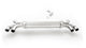 Remus 2018 BMW 3 Series G20 Sedan (w/GPF) (Excl xDrive Models) Axle Back Exhaust (Tail Pipes Req) - Mammoth Racing -