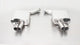 Remus 2013 Audi RS6 C7 Avant 4.0L V8 Axle Back Exhaust - Mammoth Racing -