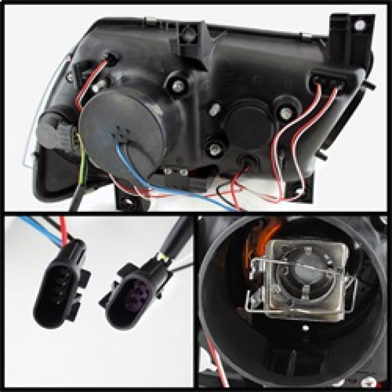 Spyder Dodge Charger 11-14 Projector Headlights Xenon/HID Model- DRL Chrm PRO-YD-DCH11-LTDRL-HID-C - Mammoth Racing -