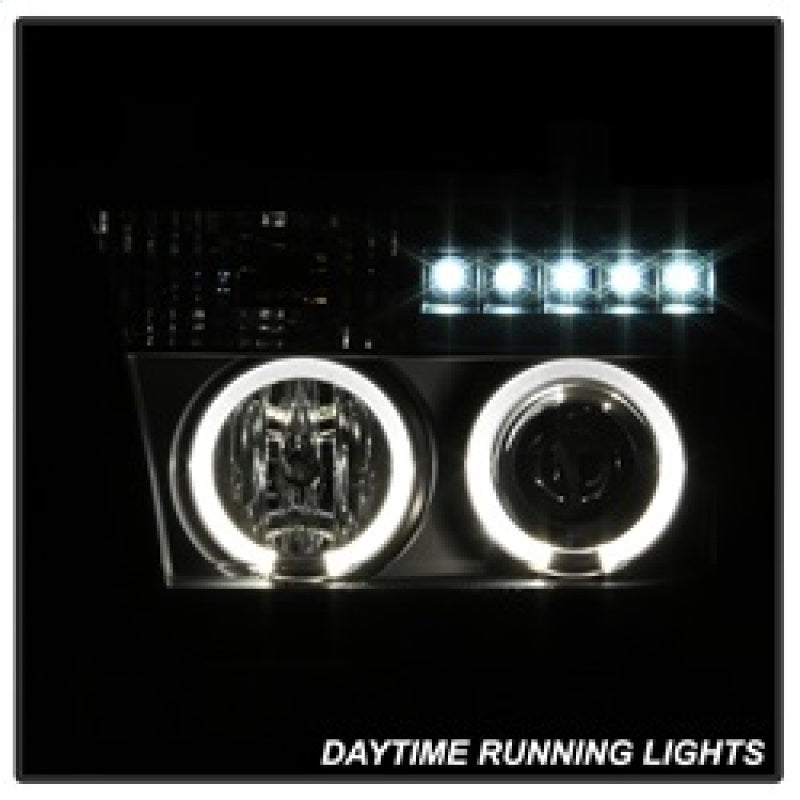 Spyder Toyota Tundra 07-133 Projector Headlights LED Halo LED Blk PRO-YD-TTU07-HL-BK - Mammoth Racing -