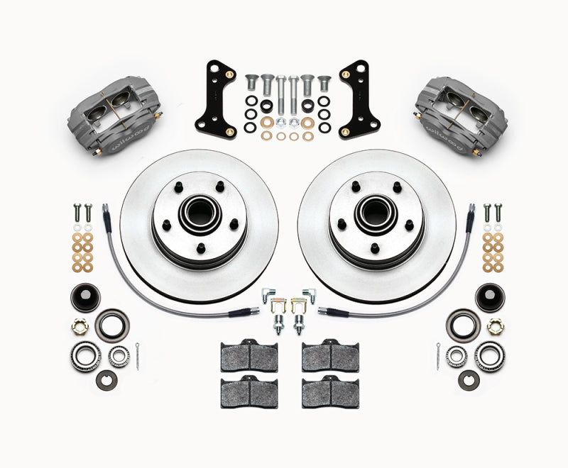 Wilwood Forged Dynalite-M Front Kit 11.00in 1 PC Rotor&Hub 67-69 Camaro 64-72 Nova Chevelle - My Store