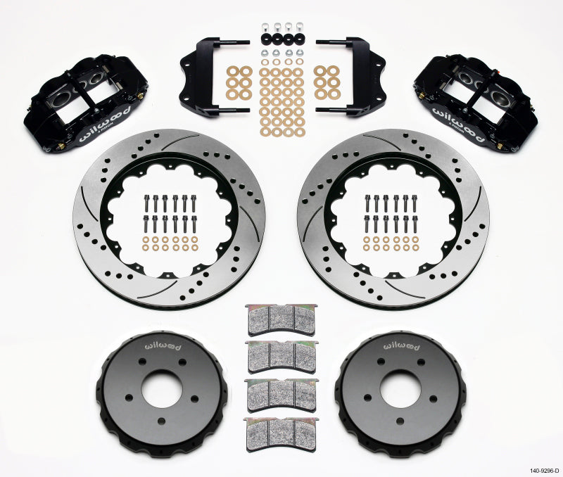 Wilwood Narrow Superlite 6R Front Hat Kit 14.00in Drilled 2004-2006 Pontiac GTO - My Store