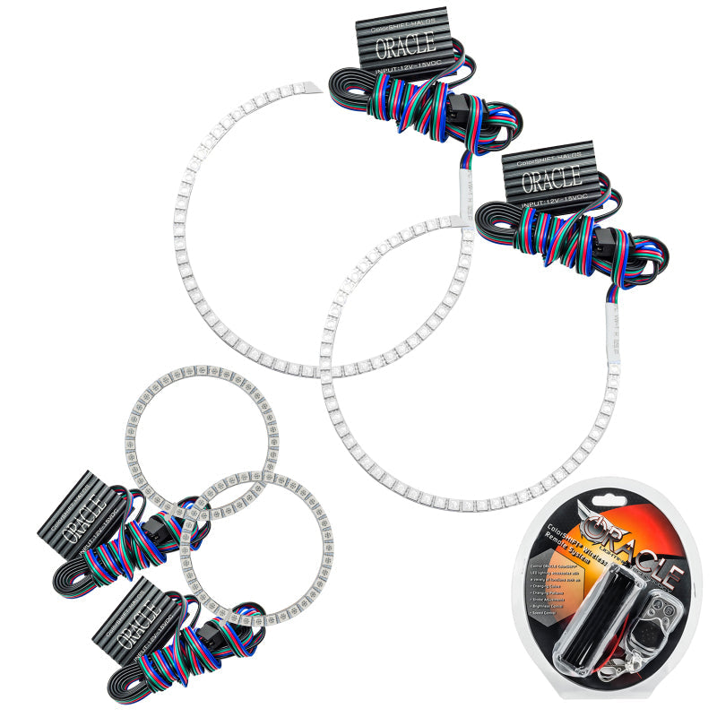 Oracle Suzuki GSX-R 1000 06-07 LED Motorcycle Halo Kit - ColorSHIFT - Mammoth Racing -