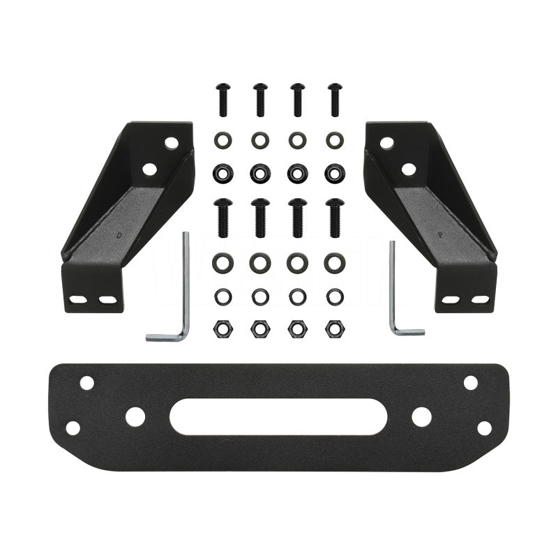 Westin 2018-2021 Jeep JL Wrangler (2dr/4dr) WJ2 Winch Tray - Black - Mammoth Racing -
