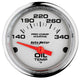 Autometer Marine Chrome Ultra-Lite 2-1/16in Electric Oil Temperature Gauge 140-300 Deg F - My Store