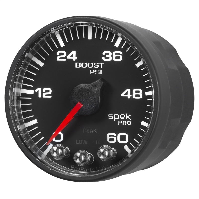 Autometer Spek-Pro 52.4mm 0-60 PSI Digital Stepper Motor Boost Gauge - My Store