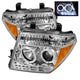 Spyder Nissan Frontier 05-08 Projector Headlights LED Halo LED Chrm PRO-YD-NF05-HL-C - Mammoth Racing -