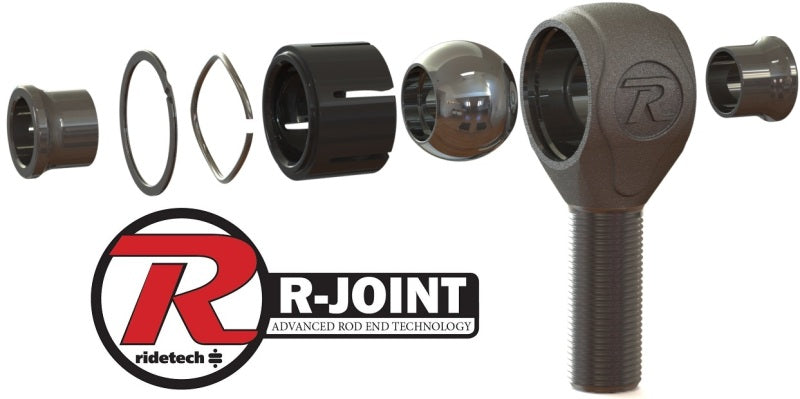 Ridetech Parallel 4-Link System Weld-in 4 Link Kit for 3/4 and 1 Ton Trucks Black Powdercoat - Mammoth Racing -