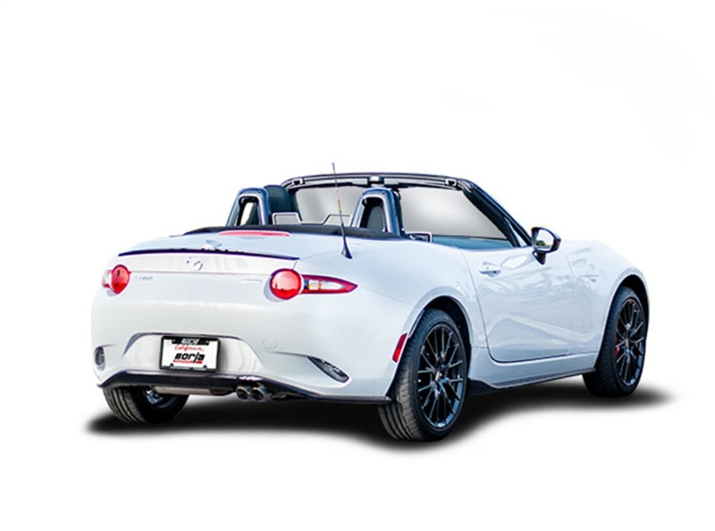 Borla 14-16 Mazda 3 2.0/2.5L AT/MT FWD S-Type Cat-Back Exhaust Single Split Rear Exit - My Store