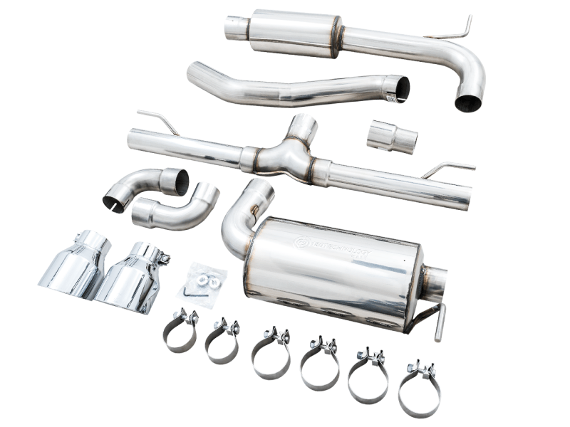 AWE 2022 VW GTI MK8 Touring Edition Exhaust - Chrome Silver Tips - My Store