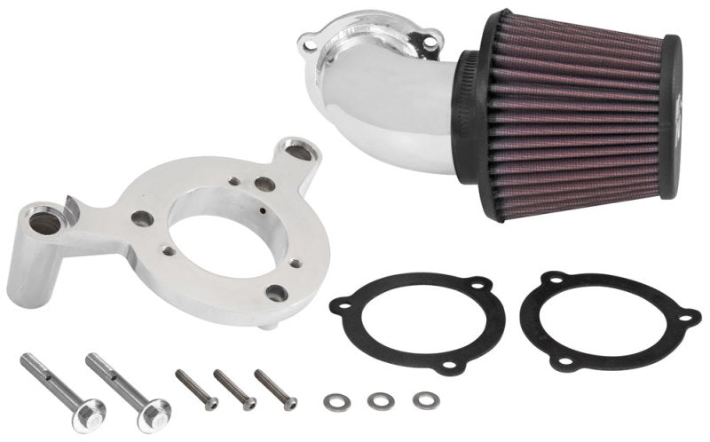 K&N 08-17 Harley Davidson Touring 96 CI / 103 CI Performance Intake Kit - Mammoth Racing -