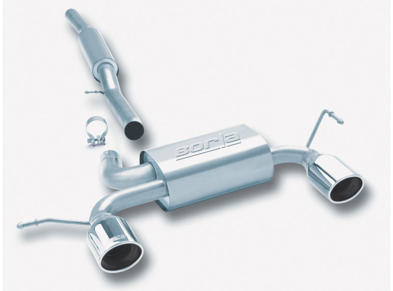 Borla 01-06 Audi TT Quattro 1.8T 225HP MT AWD 2dr Single Split Rear Exit SS Catback Exhaust - My Store