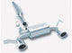 Borla 01-06 Audi TT Quattro 1.8T 225HP MT AWD 2dr Single Split Rear Exit SS Catback Exhaust - Mammoth Racing -