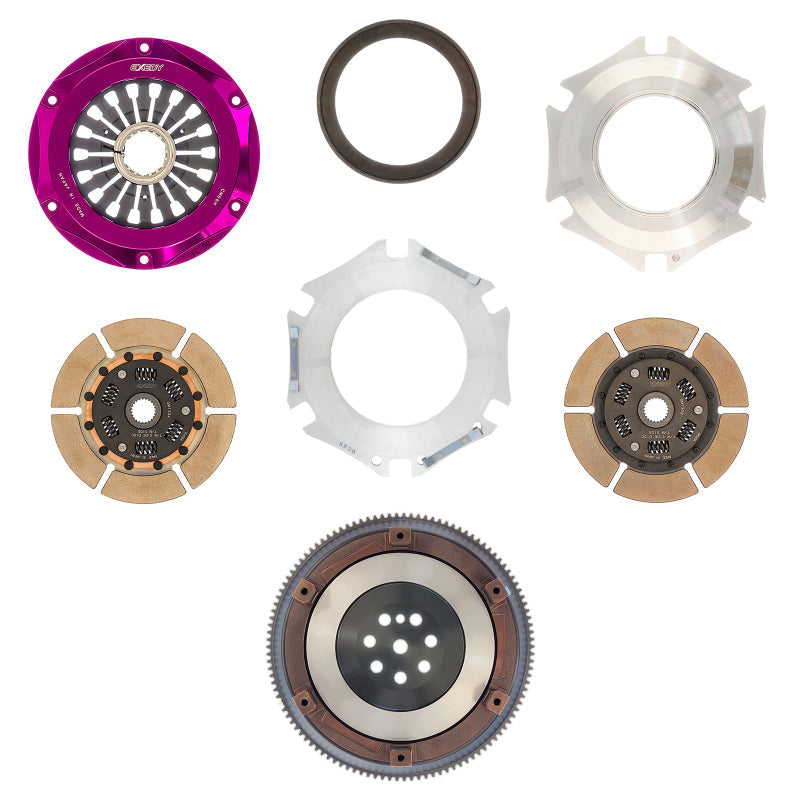 Exedy 1996-2006 Mitsubishi Lancer Evolution L4 Hyper Twin Cerametallic Clutch Sprung - Mammoth Racing -