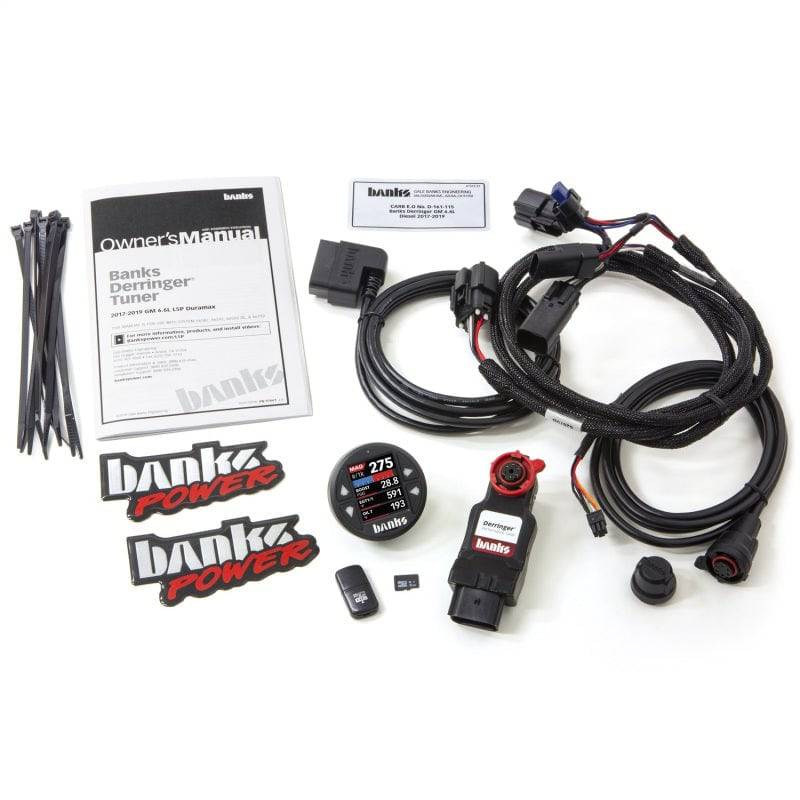 Banks Power 17-19 GM 2500 6.6L L5P Derringer Tuner (Gen 2) w/ 1.8in iDash DataMonster - Mammoth Racing -