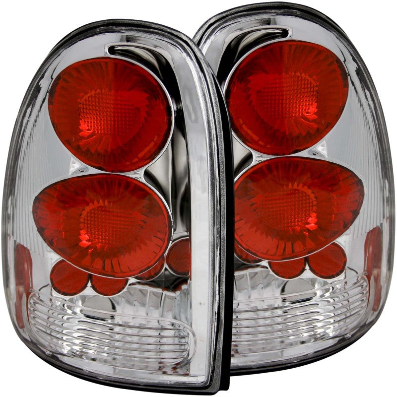 ANZO 1996-2000 Chrysler Voyager Taillights Chrome - Mammoth Racing -