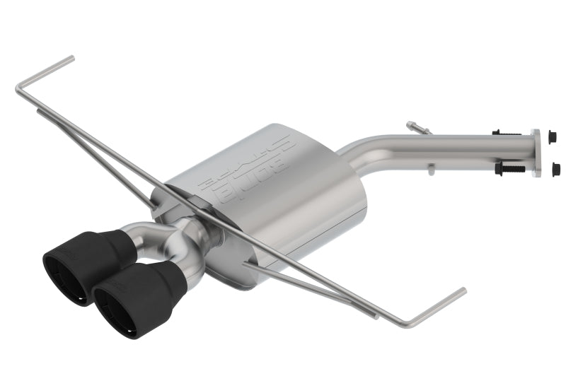 Borla 2019 Hyundai Veloster 1.6L FWD S-Type Exhaust (Rear Section Only) w/ Ceramic Black Tips - My Store