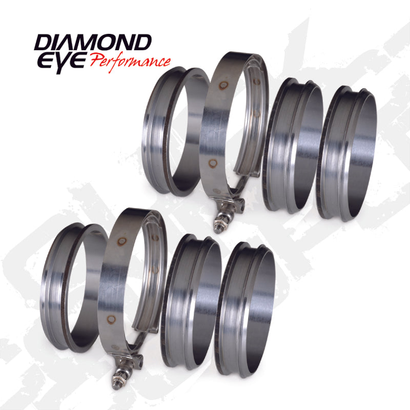 Diamond Eye 6 PIECE QUICK CONNECTOR COUPLER KIT - Mammoth Racing -