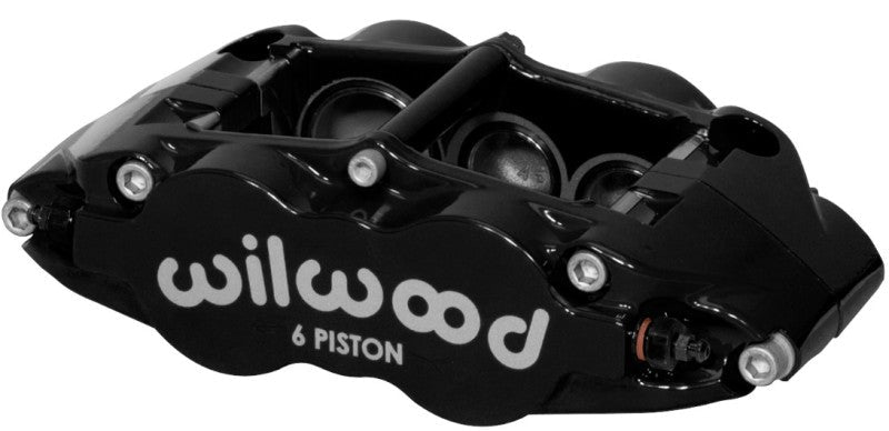 Wilwood Caliper-Forged Narrow Superlite 6r-l/h - Aluminum 1.75/1.25in/1.25in Pistons - 1.10in Rotor - Mammoth Racing -