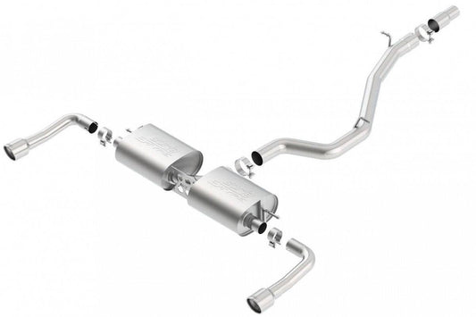 Borla 14-16 Audi A3 Quattro 2.0L Turbo AT/MT RWD 4DR S-Type Cat-Back Exhaust Single Split Rear Exit - Mammoth Racing -