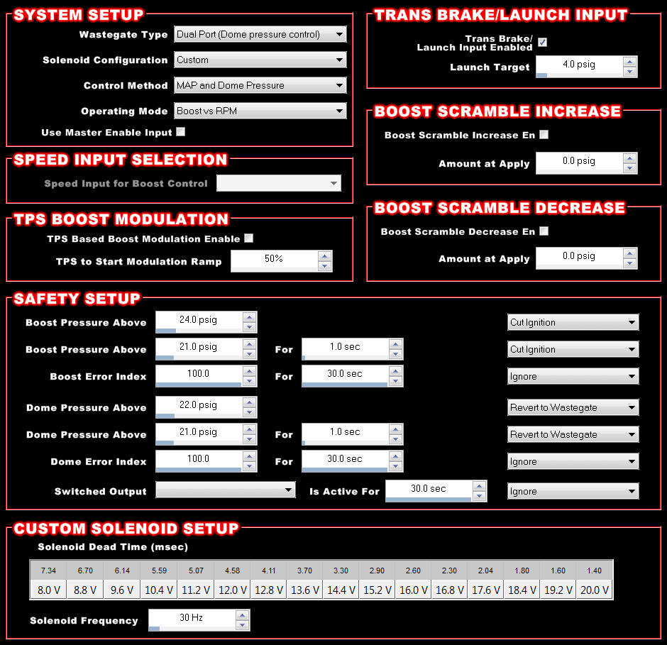 Dominator EFI Kit - Universal Main Harness with EV1 Injector Harness - Mammoth Racing -