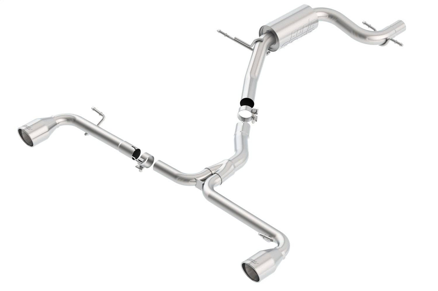 Borla 10-14 VW GTI Base 2.0L 4cyl Catback Exhaust - Mammoth Racing -