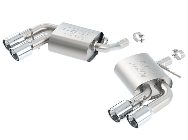 Borla 2016 Chevy Camaro V6 AT/MT S-Type Rear Section Exhaust w/ Dual Mode Valves - My Store