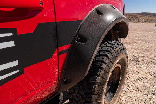 Bushwacker 21-22 Ford Bronco (2 Door) Pocket Style Fender Flares - 4pc Smooth