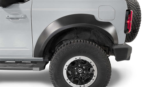 Bushwacker 21-22 Ford Bronco (2 Door) Extend-A-Fender Style Fender Flares - 4pc Smooth
