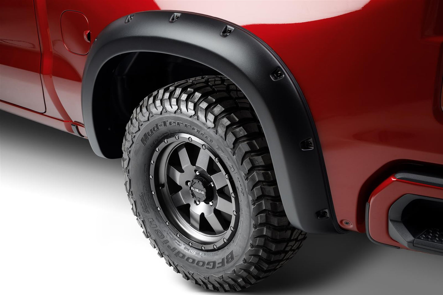 Bushwacker 19-22 GMC Sierra 1500 Forge Style Flares 4pc - Black - Mammoth Racing -
