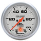 Autometer Ultra-Lite 66.7mm Oil Press 2 5/8in 100psi Digital Stepper Motor w/ Peak & Warning Light - My Store