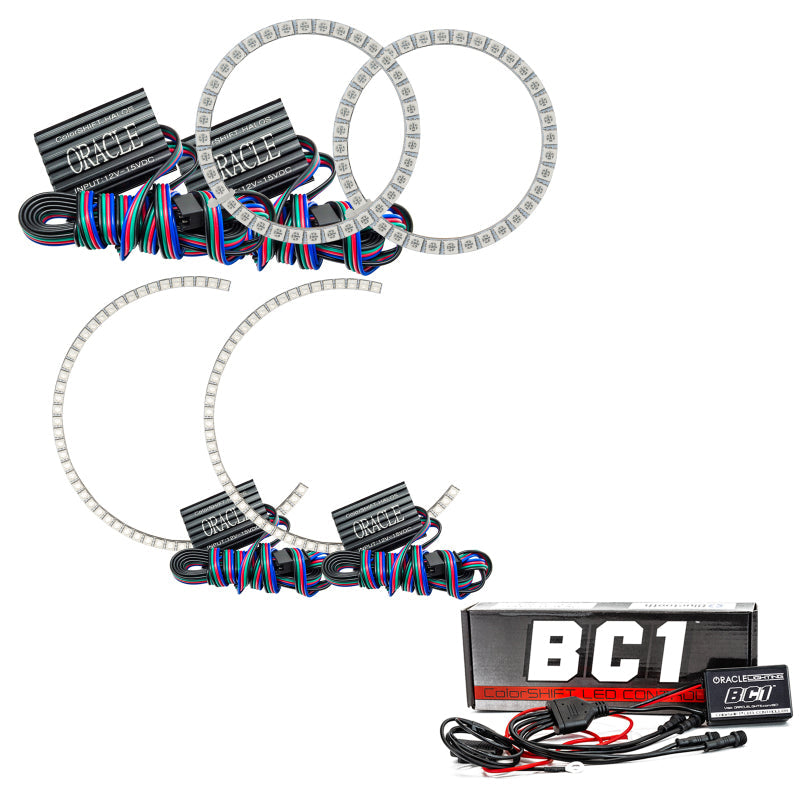 Oracle Infiniti G37 Coupe 08-10 Halo Kit - ColorSHIFT w/ BC1 Controller - Mammoth Racing -
