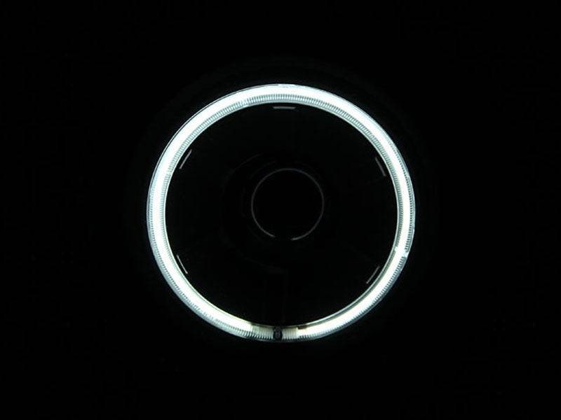 ANZO 2007-2013 Toyota Fj Cruiser Projector Headlights w/ Halo Black - My Store