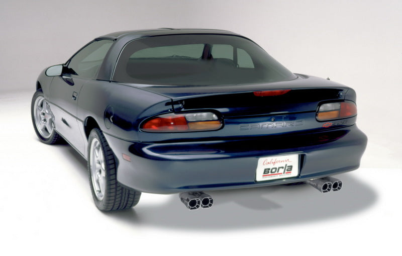 Borla 98-01 CAMARO/TRANS AM 5.7L V8 AT/MT Catback Exhaust Quad Tips - My Store