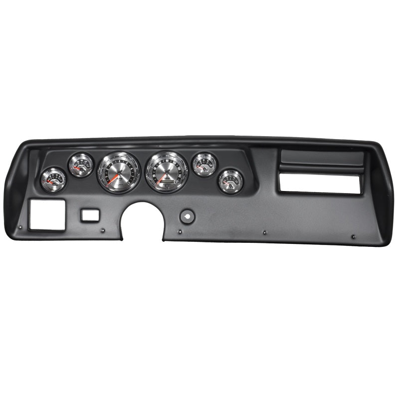 Autometer American Muscle Gauge Kit 6 Pc Chevelless/Monte 70-72 Tach/Mph/Fuel/Oilp/Wtmp/Volt - My Store