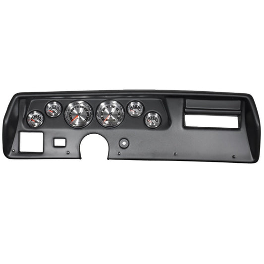 Autometer American Muscle Gauge Kit 6 Pc Chevelless/Monte 70-72 Tach/Mph/Fuel/Oilp/Wtmp/Volt - My Store