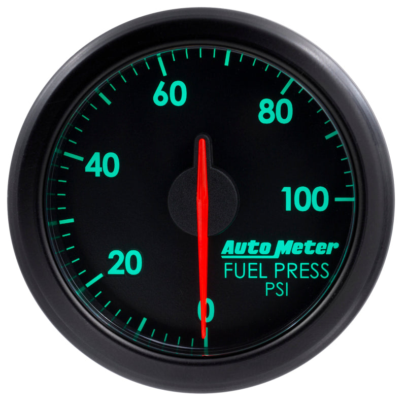 Autometer Airdrive 2-1/6in Fuel Pressure Gauge 0-100 PSI - Black - My Store