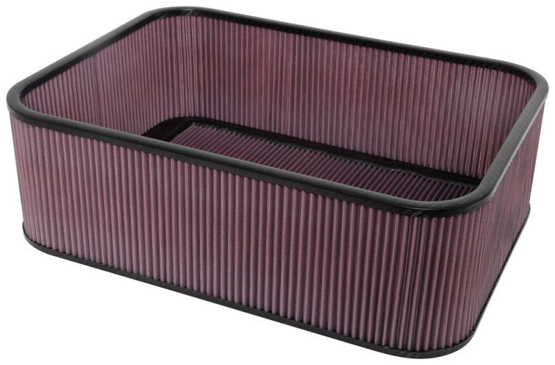 K&N Custom Racing Assembly Carbon Fiber Air Box w/o Base - Large - Mammoth Racing -