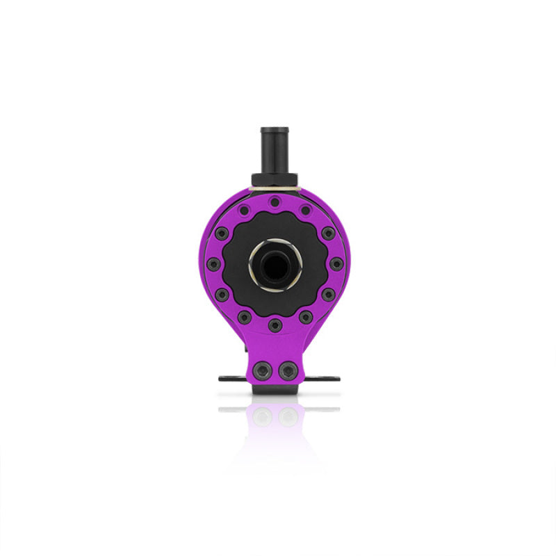 Mishimoto Universal Baffled Oil Catch Can - Purple - Mammoth Racing -